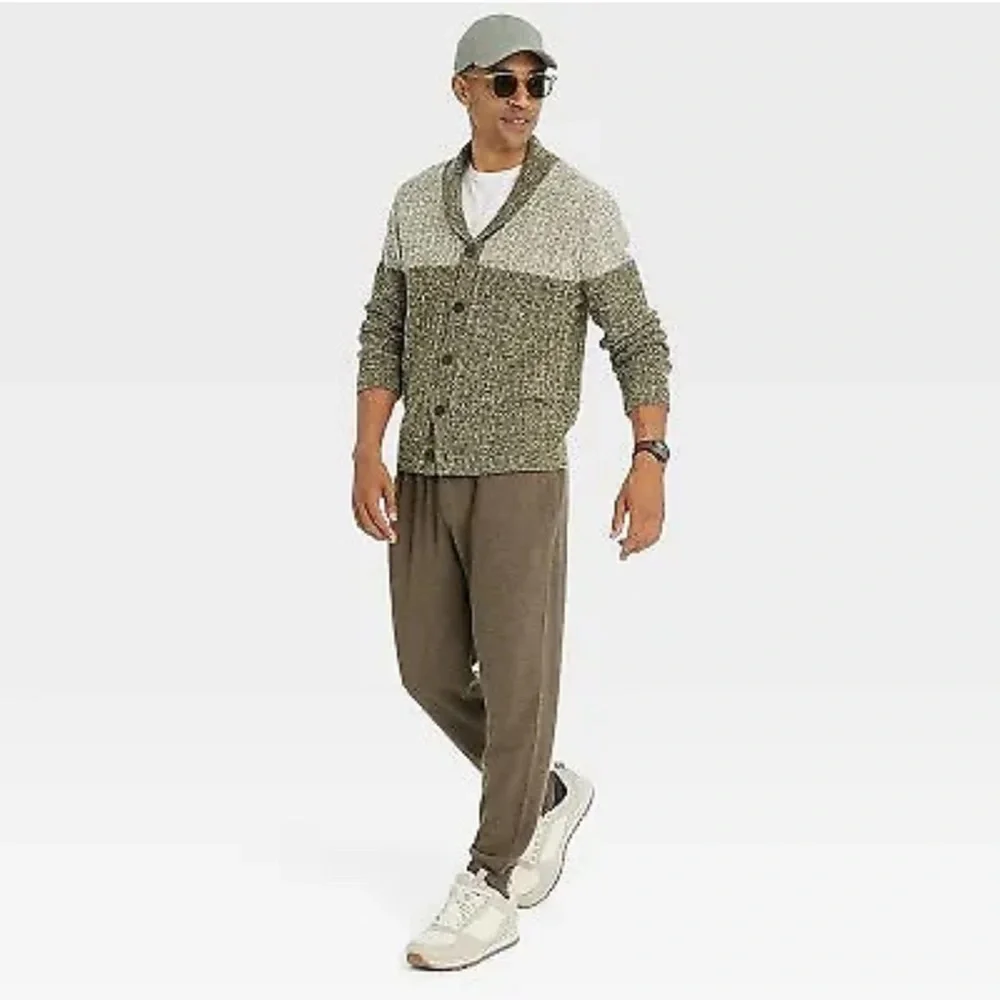LAST ONE ‼️ Men's Shawl Collared Sweater Cardigan - Goodfellow & Co